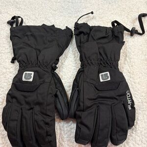Burton Black Insulated Gloves | Unisex